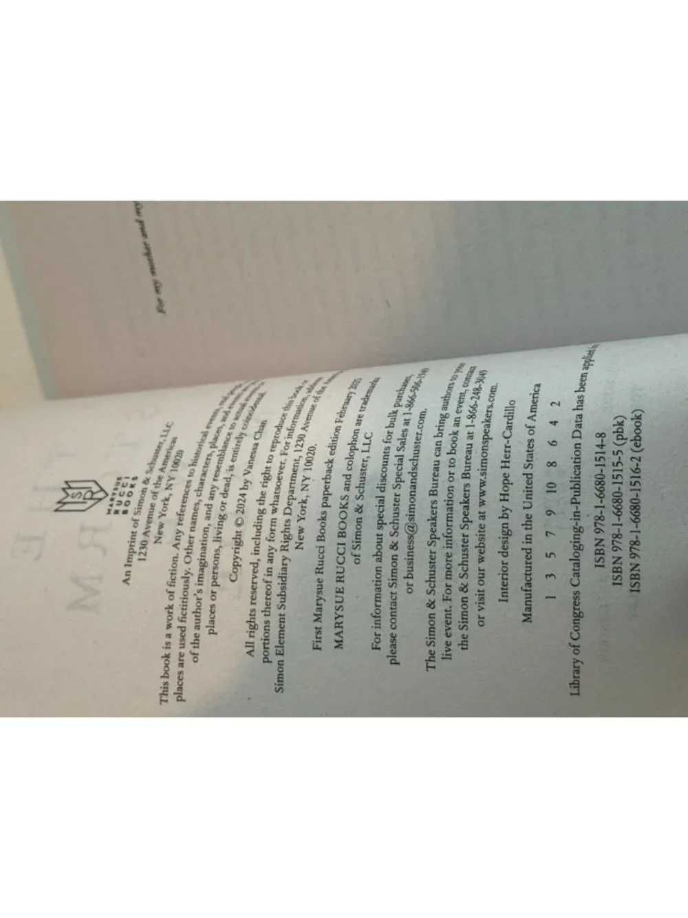 The Storm We Made Vanessa Chan New Paperback Historical Fiction Novel